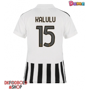 Juventus Pierre Kalulu #15 Hjemmebanetrøje Dame 2026-27 Kort ærmer Juventus Pierre Kalulu #15 Hjemmebanetrøje Dame 2026-27 Kort ærmer